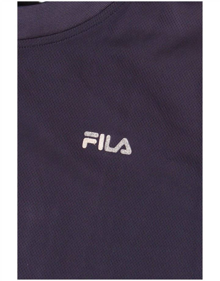 FILA Herrevest Top Large Navy Blue
