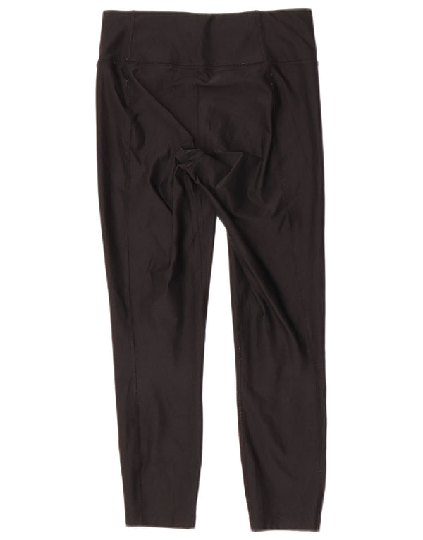 Nike Womens Dri Fit Leggings UK 6 XS  Black Polyester