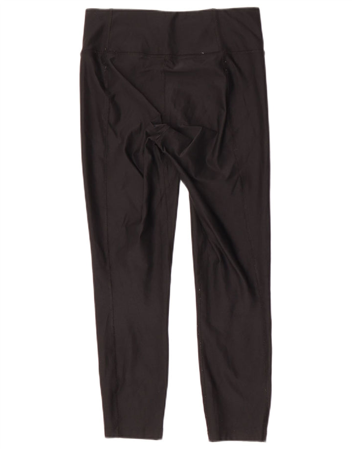 Nike Dame Dri Fit Leggings UK 6 XS Sort Polyester