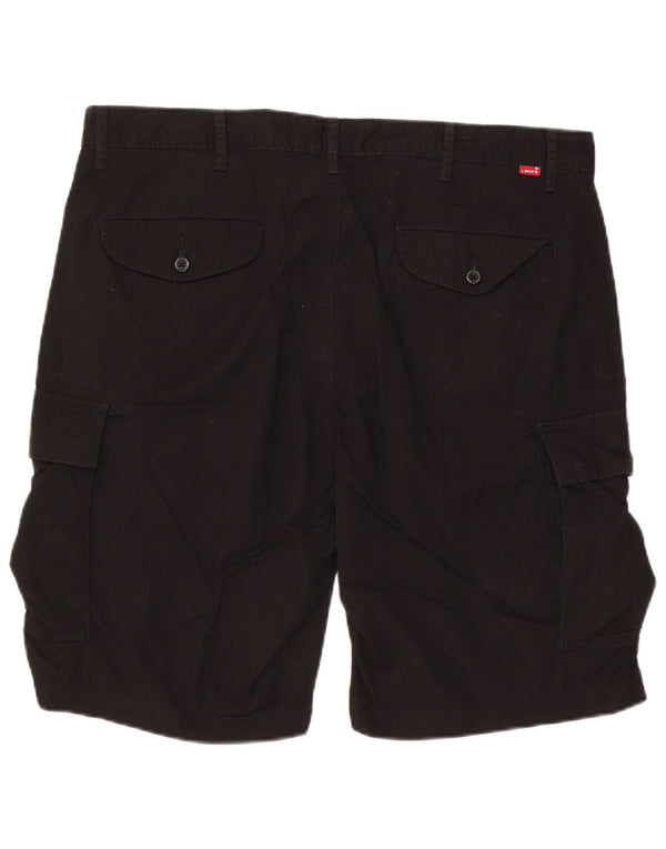Levi's Herre Cargo Shorts W38 XL Sort Bomuld