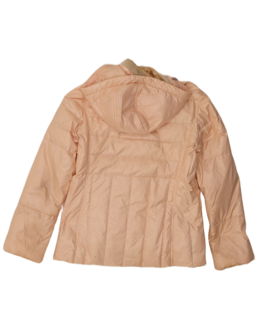 Fay Dame Hætte Polstret Jakke UK 14 Large Pink Syntetisk