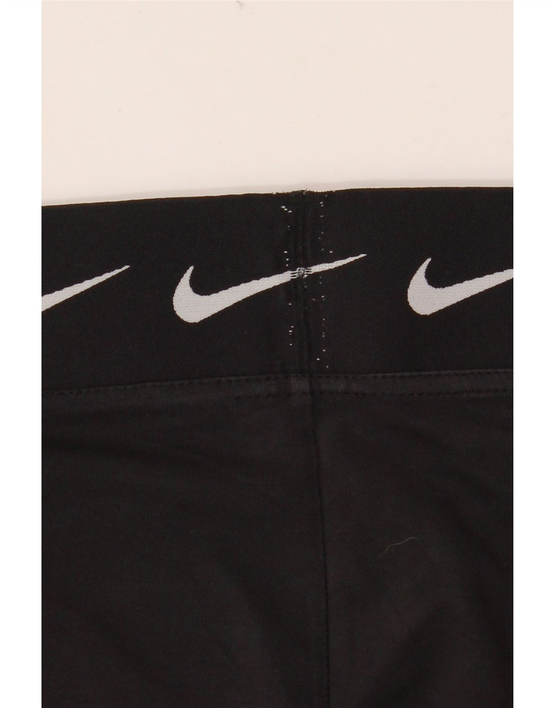NIKE Grafiske Leggings til kvinder UK 8 Lille Sort