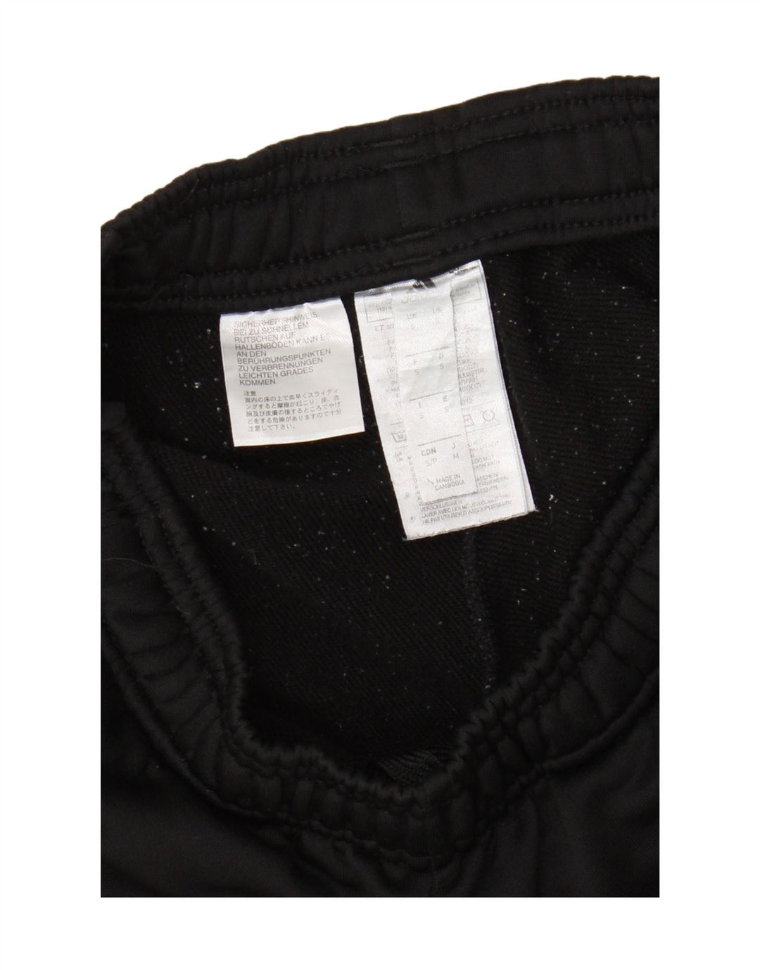 ADIDAS Mens Tracksuit Trousers Small  Black Polyester Vintage Adidas and Second-Hand Adidas from Messina Hembry 