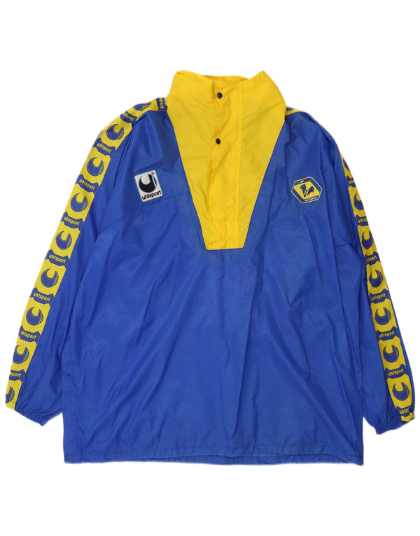 Uhlsport Herre Hellas Verona FC 1993 Regnjakke med hætte UK 42 XL Blå