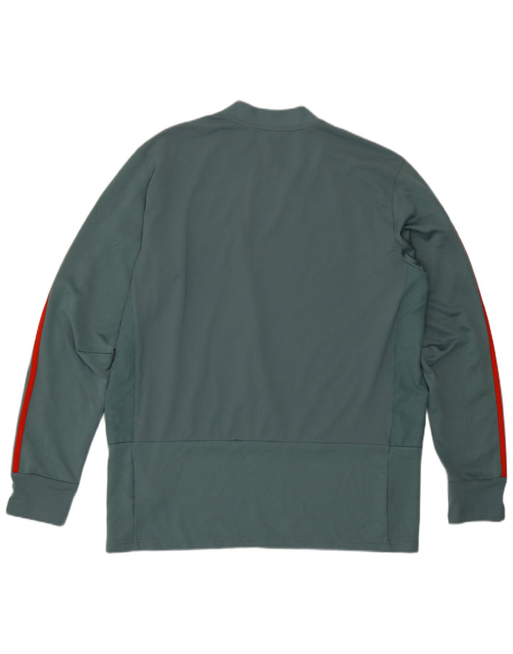 Adidas Herre FC Bayern Munchen Pullover Træningsdragt Top XL Grøn Polyester