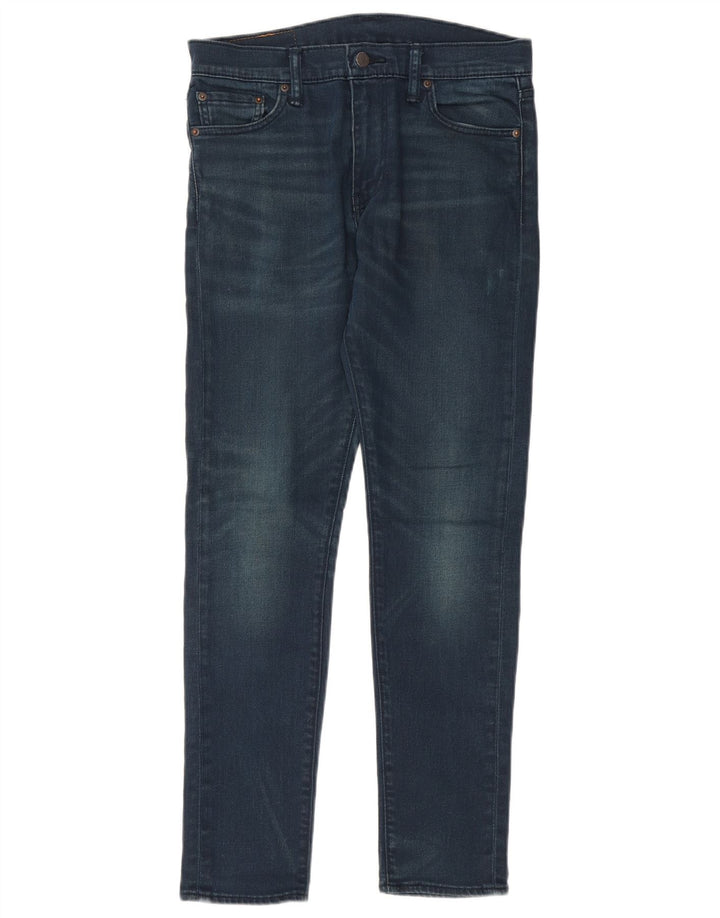LEVI'S Mens 510 Skinny Jeans W30 L30 Blue Cotton