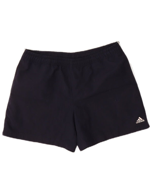 Adidas Dame Sports Shorts UK 8 Small Navy Blue Polyester