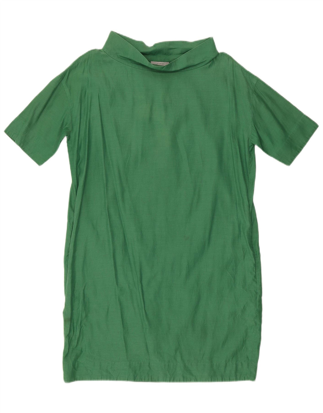 Cos Dame Skede Kjole EU 38 Medium Green Cupro