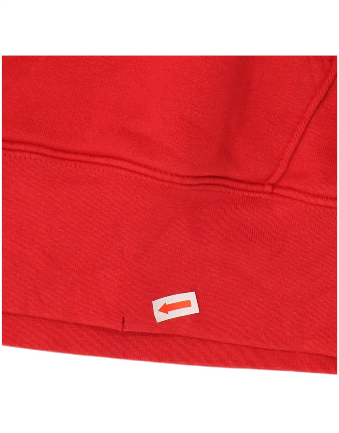 CHAMPION Mens Graphic Hoodie Jumper Small Red Cotton
