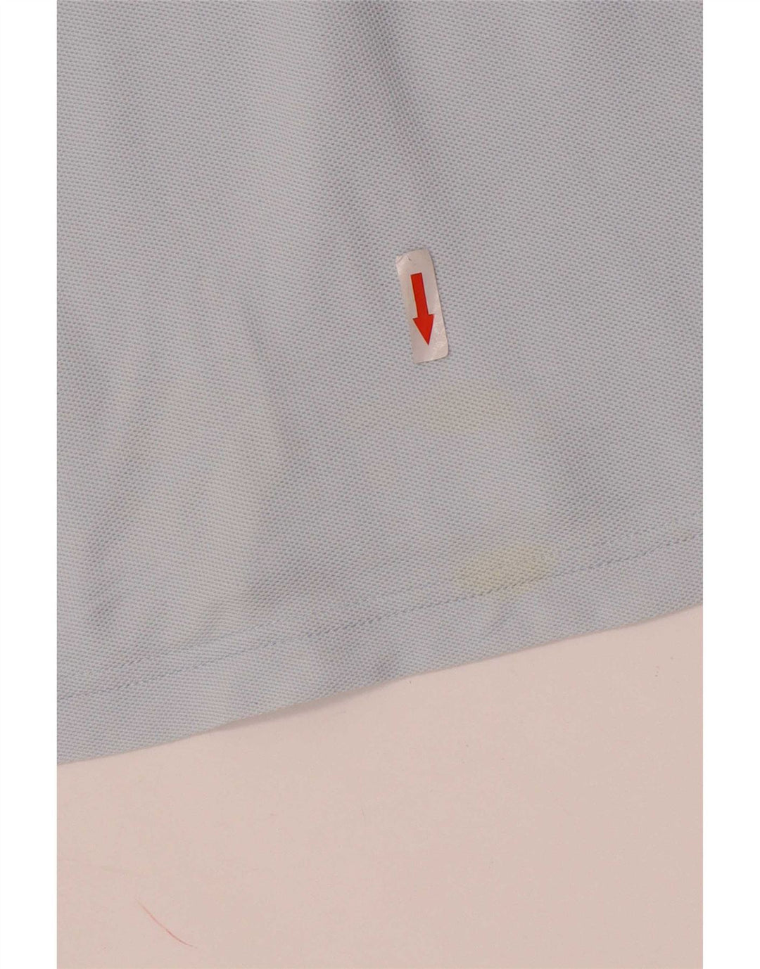 Fila Dame Crop Polo Shirt IT 40 Lille Blå Bomuld