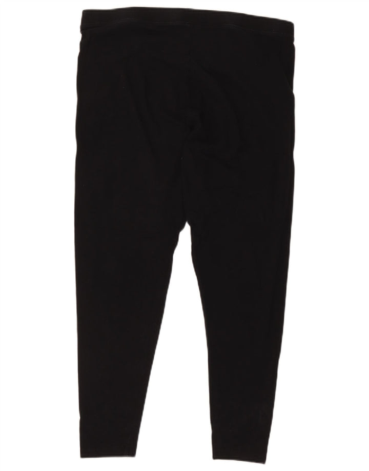 Marks & Spencer Womens Leggings UK 16 Large Black Bomuld