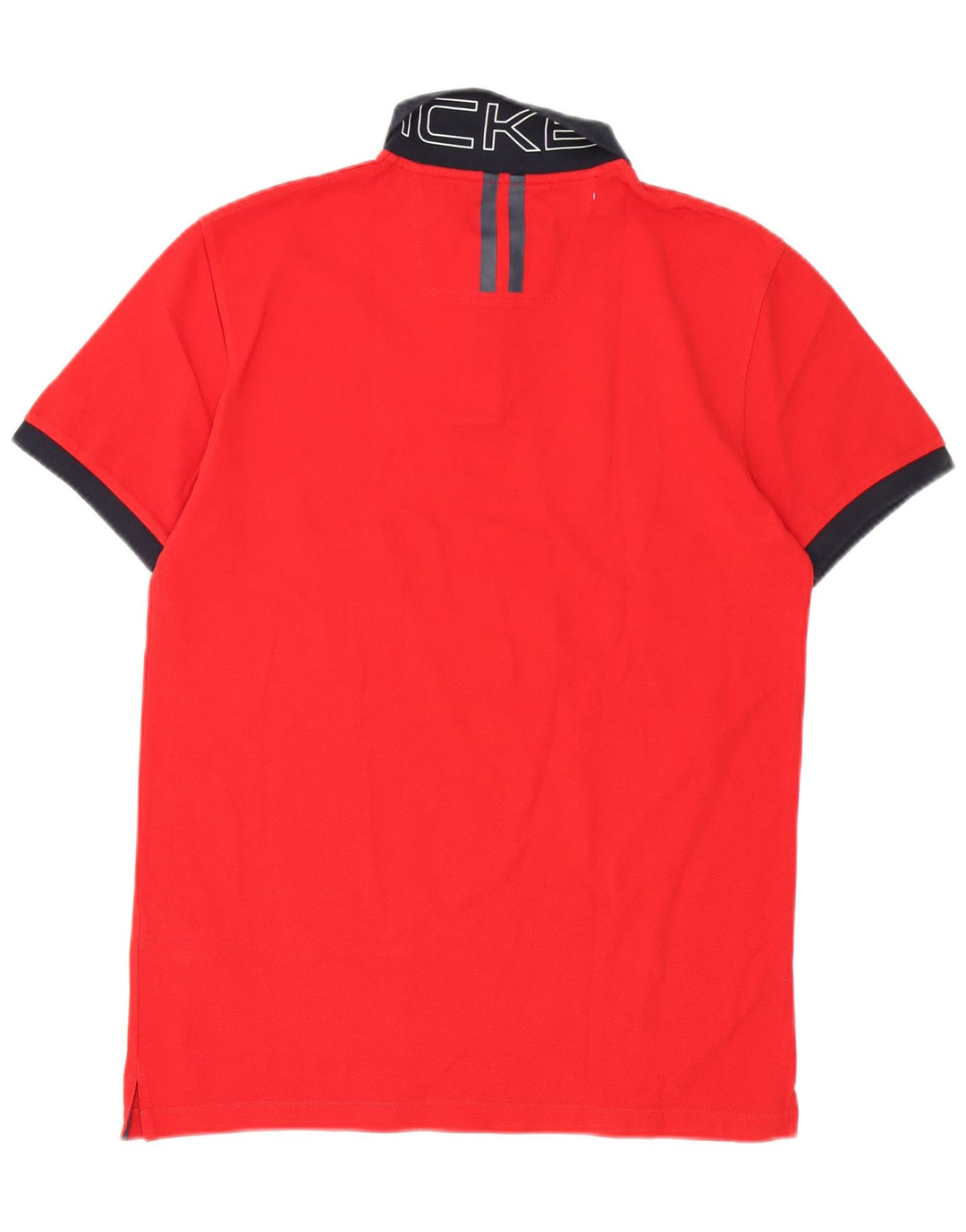 Hackett Herre Grafisk Rugby Polo Shirt Medium Rød Bomuld