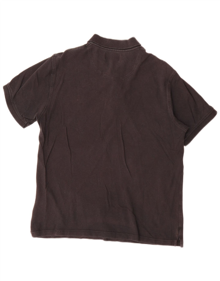 Lyle & Scott herre poloshirt XL sort bomuld