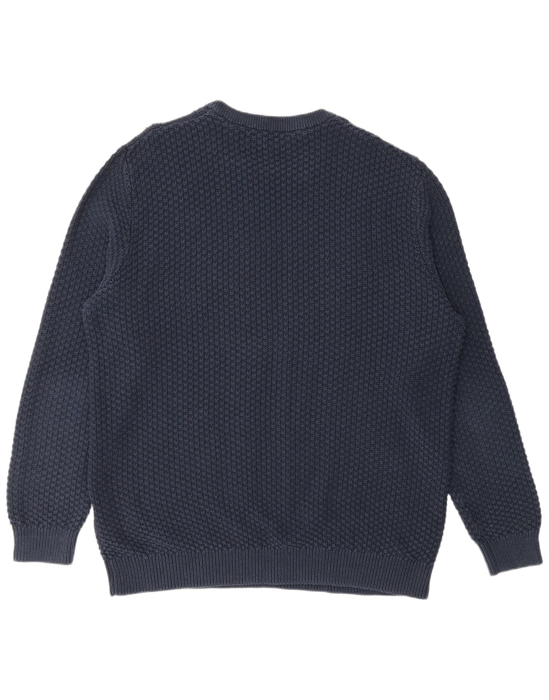 Esprit Herre trøje med rund hals 2XL marineblå bomuld