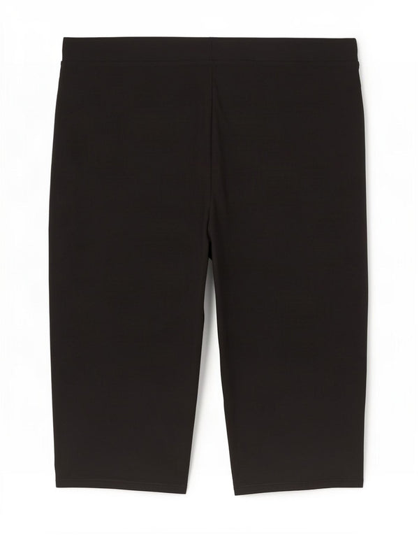 Marks & Spencer Dame Capri Leggings UK 24 4XL Sort Bomuld