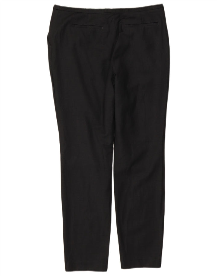 Ted Baker Dame Slim Suit Bukser Størrelse 2 Small W30 L28 Sort Uld