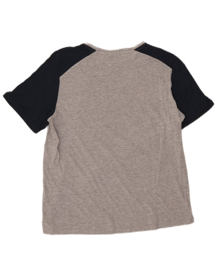 NFL Herre grafisk T-shirt Top Stor Grå Colourblock Bomuld
