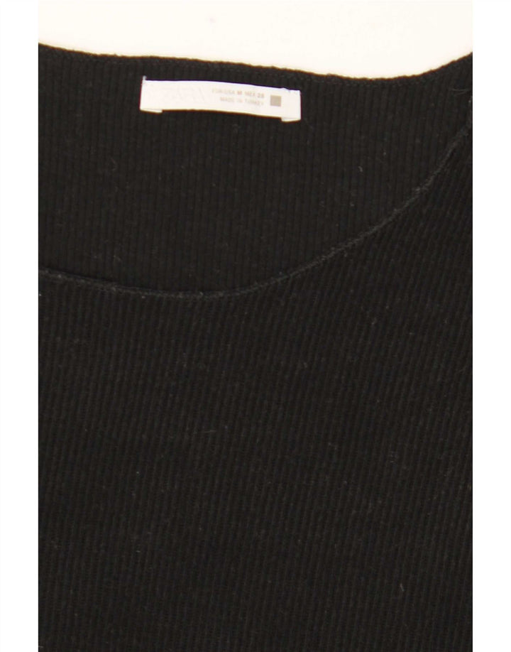 Zara T-Shirt Top UK 14 Medium Sort
