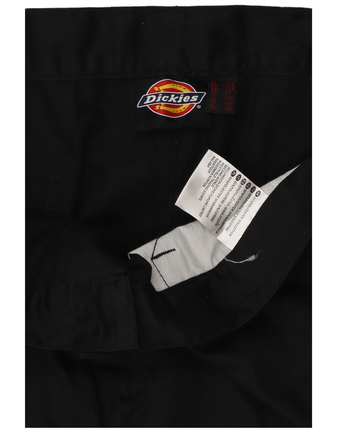 Dickies Herre Straight Cargo Bukser W34 L31 Sort Polyester