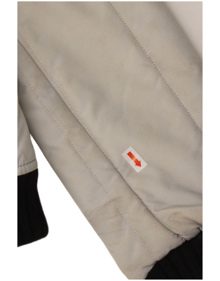 REFRIGIWEAR Bomberjakke med hætte til kvinder UK 14 Medium White Polyamid