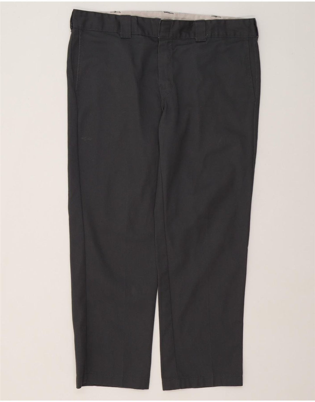 Dickies Herre Slim Straight Chino Bukser W38 L30 Grå Polyester