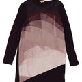 PHASE EIGHT Womens Long Sleeve Shift Dress UK 10 Small  Purple Colourblock Vintage Phase Eight and Second-Hand Phase Eight from Messina Hembry 