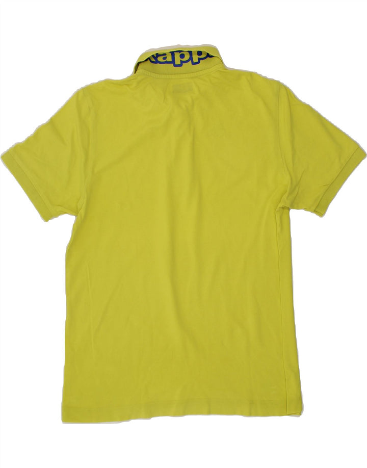 KAPPA Mens Polo Shirt Medium Yellow Cotton Vintage Kappa and Second-Hand Kappa from Messina Hembry 