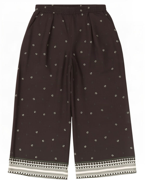 Marks & Spencer Womens Cropped Trousers UK 12 Medium W30 L25 Black