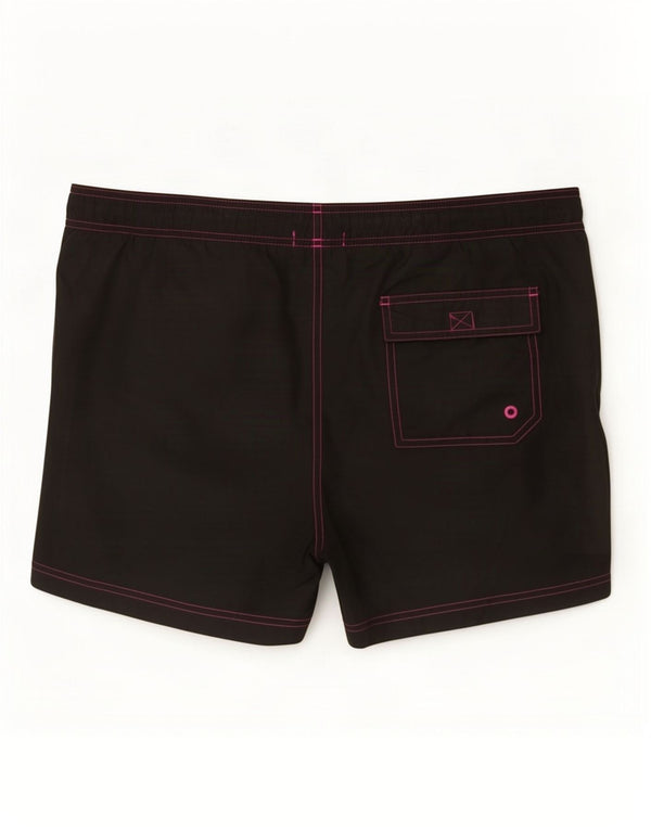 Calvin Klein Grafiske svømmeshorts til kvinder UK 18 XL Sort