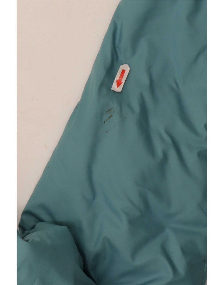 Trussardi Dame Polstret Frakke IT 48 XL turkis polyester