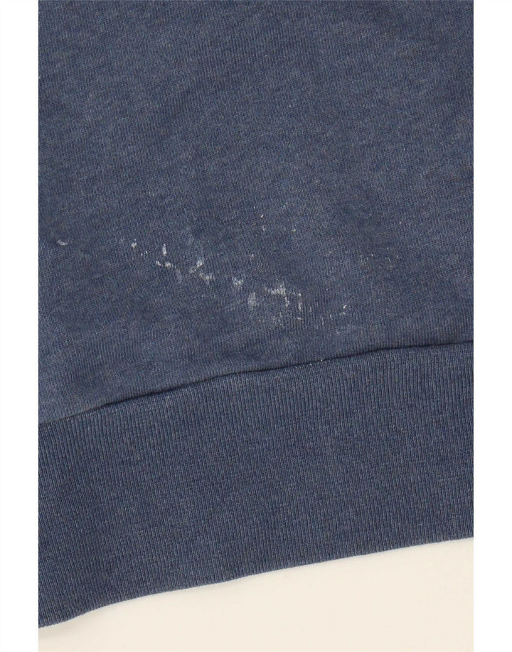 North Sails Herre Grafisk Sweatshirt Jumper Medium Blå Bomuld