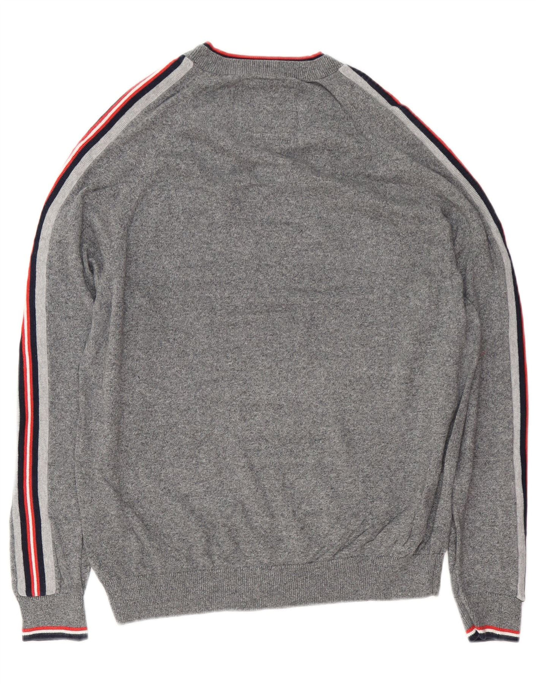 SUPERDRY Dame sweater med rund hals DK 16 Stor grå bomuld