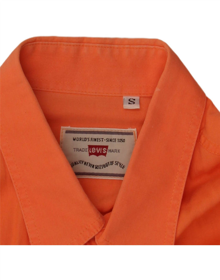 LEVI'S Kortærmet Herreskjorte Lille Orange