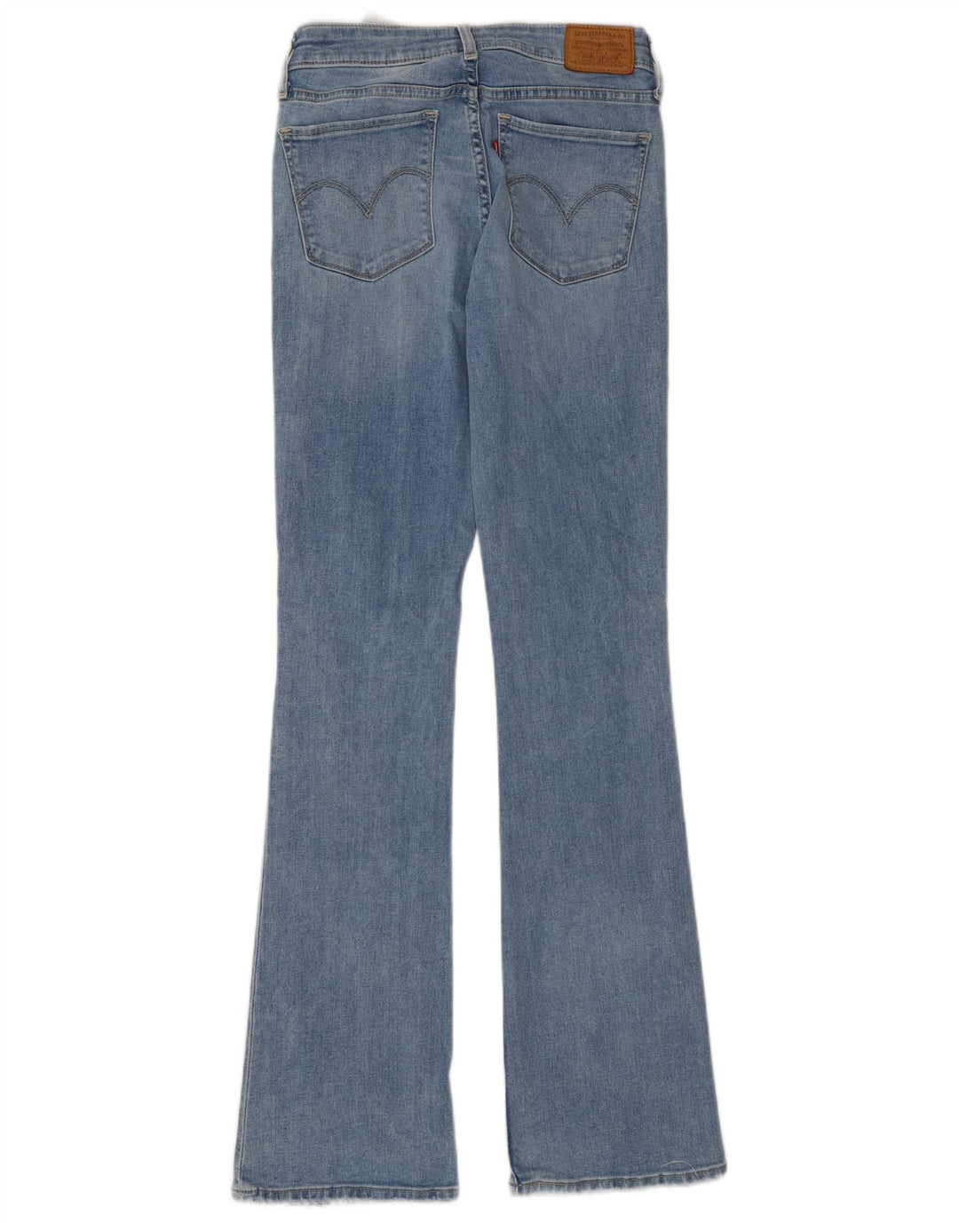 Levi's Dame 715 Bootcut Jeans W26 L32 Blå Bomuld