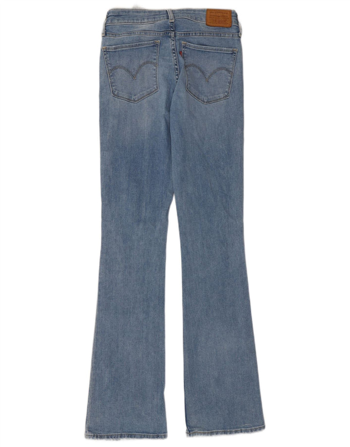 Levi's Dame 715 Bootcut Jeans W26 L32 Blå Bomuld