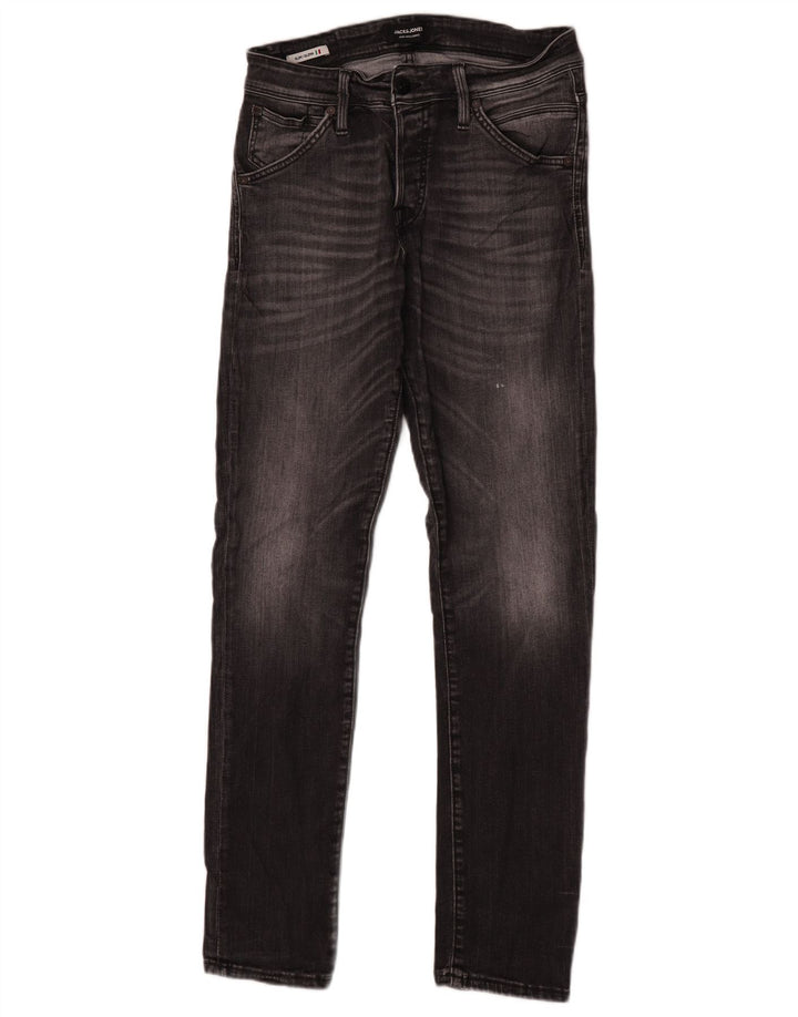Jack & Jones Herre GLENN Slim Jeans W30 L32 Grå Bomuld