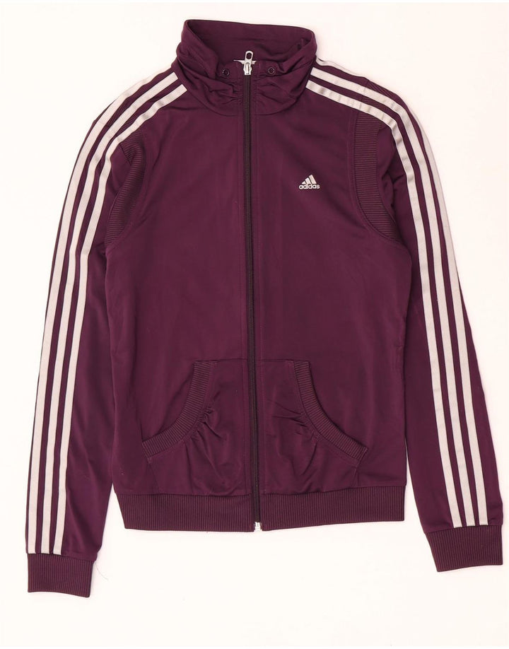 Adidas fuld træningsdragt til kvinder UK 12 Medium Purple Polyester