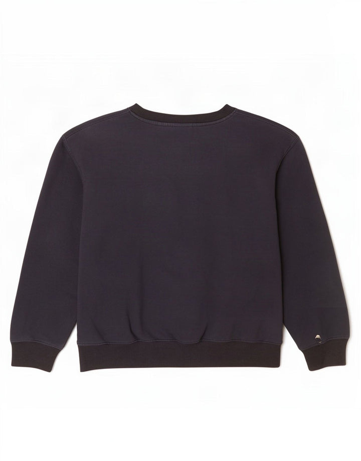 Fila Herre grafisk sweatshirt jumper 2XL marineblå bomuld