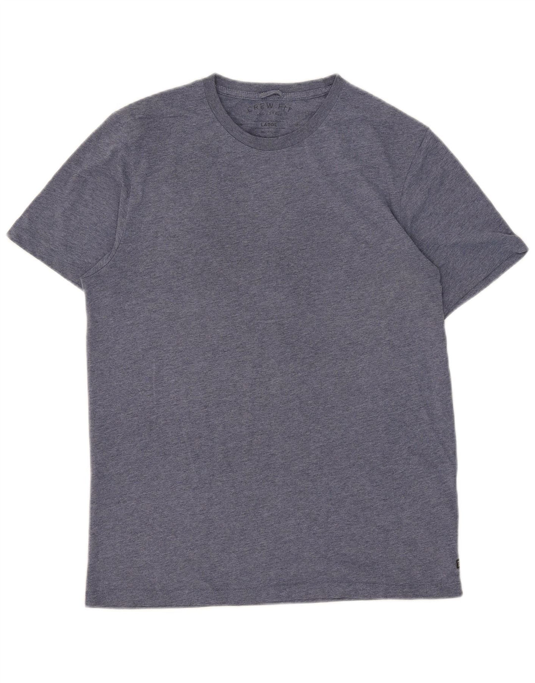 Vintage herre T-shirt top stor blå bomuld
