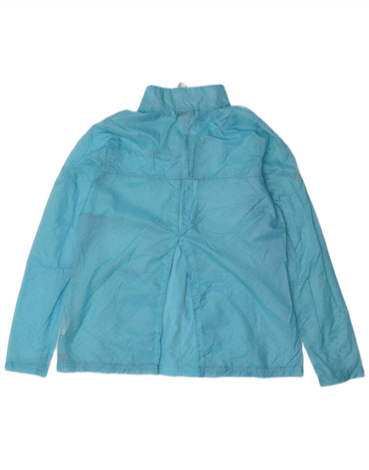 PUMA Regnjakke til kvinder UK 12 Medium Blue Nylon