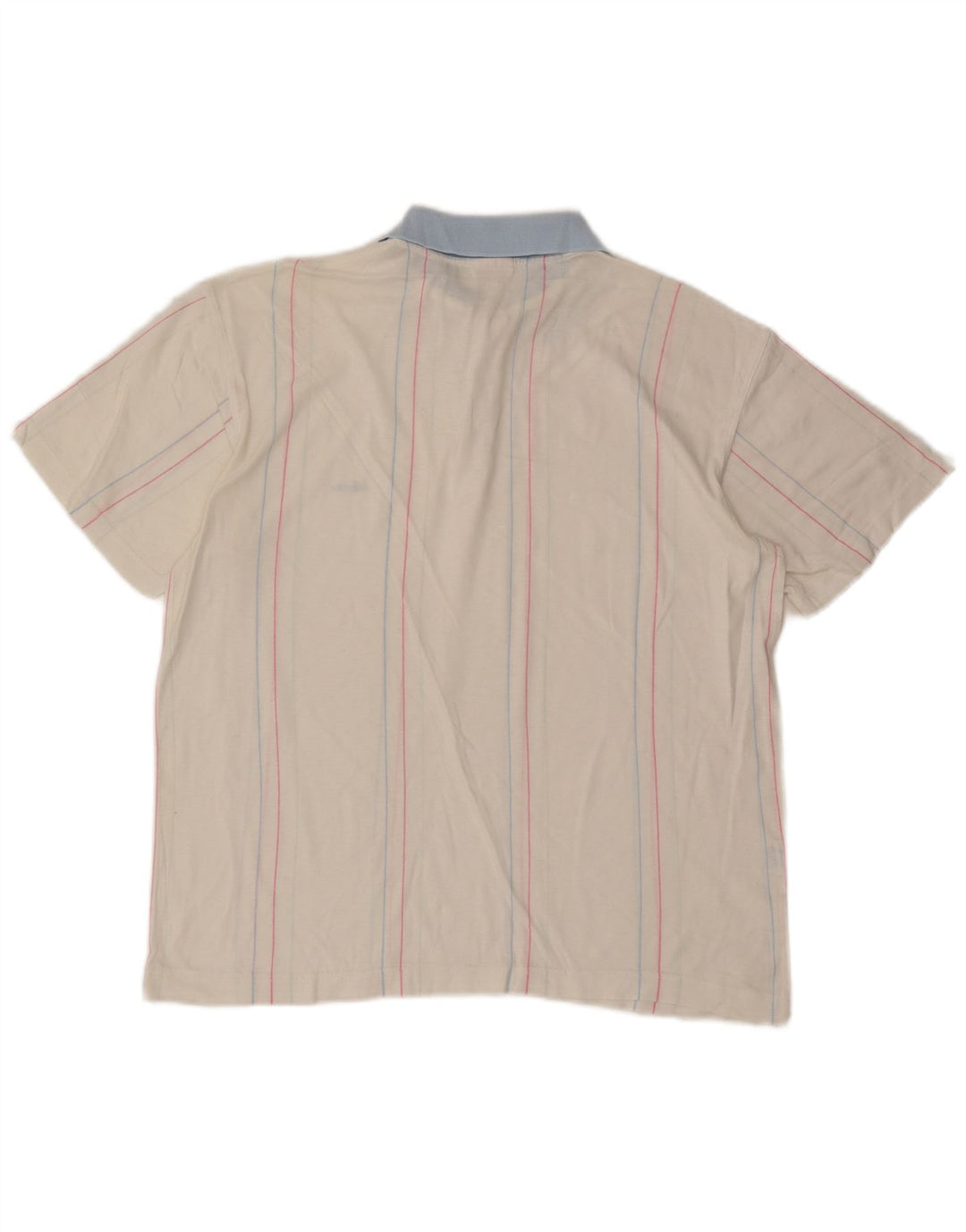 Ellesse Herre poloshirt Medium hvid stribet bomuld