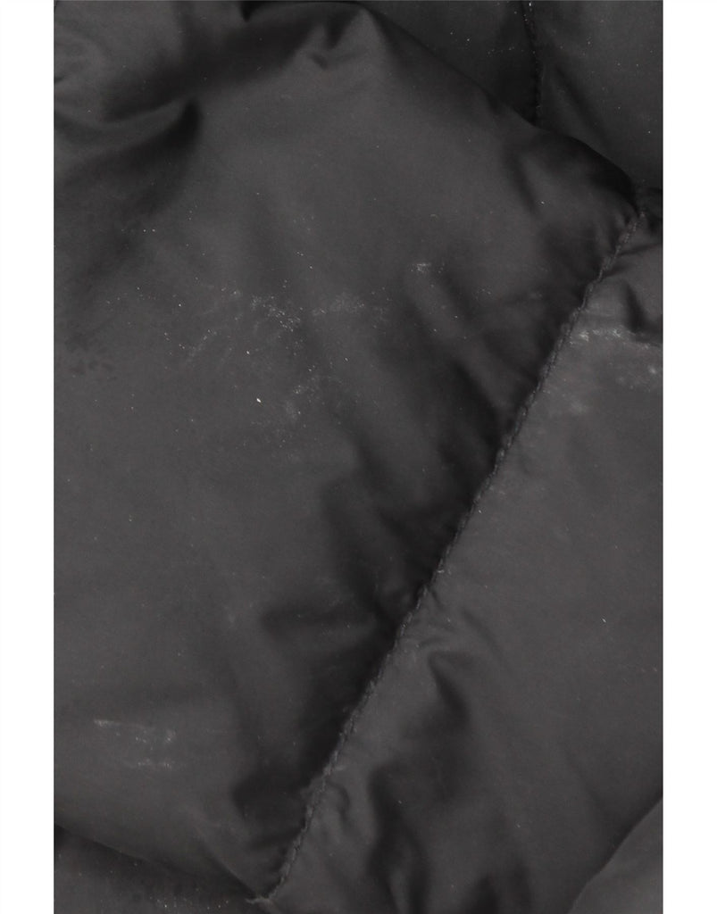 RALPH LAUREN Womens Hooded Padded Jacket UK 10 Small Black Nylon Vintage Ralph Lauren and Second-Hand Ralph Lauren from Messina Hembry 