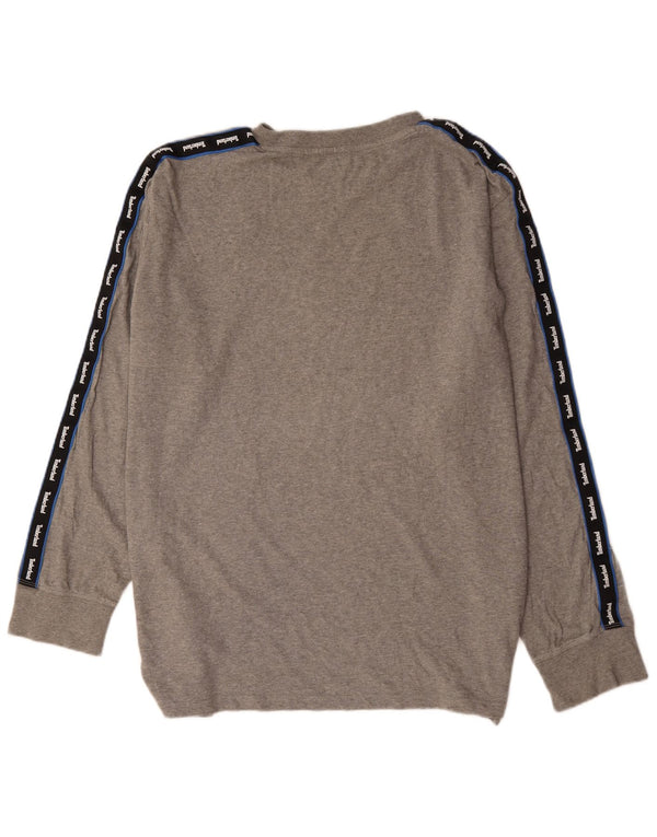 Timberland Herre Grafisk Top Langærmet 2XL Grå Colourblock Bomuld