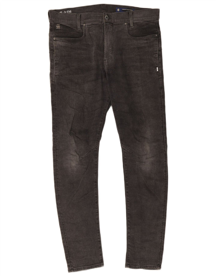 G-Star Herre Slim Jeans W34 L34 Grå Bomuld