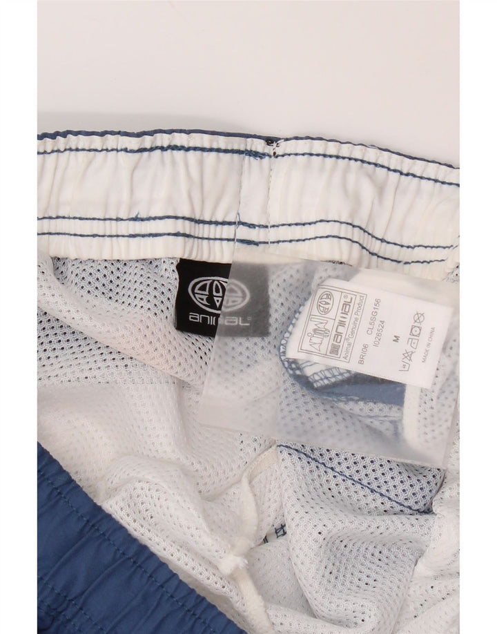 Animal Herre grafiske svømmeshorts Medium Navy Blue Colourblock Polyester