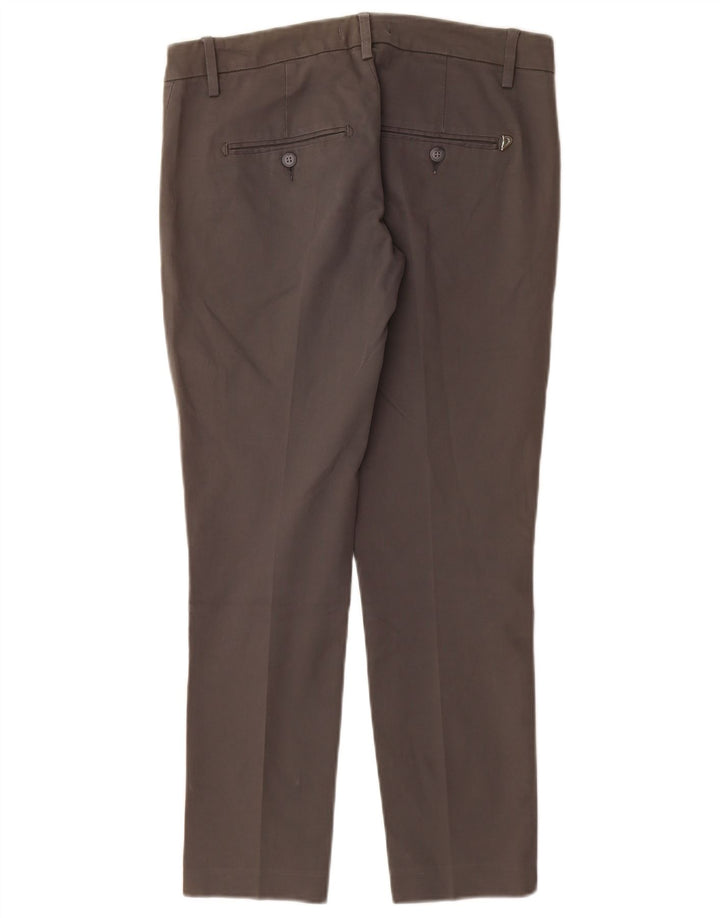 DONDUP Dame Slim Fit Chinobukser W28 L28 Grå Bomuld