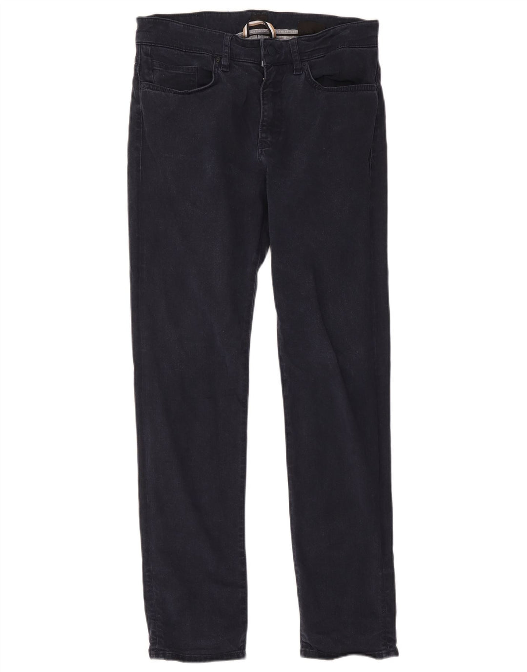 Hugo Boss Herre Slim Jeans W31 L32 Marineblå Lyocell