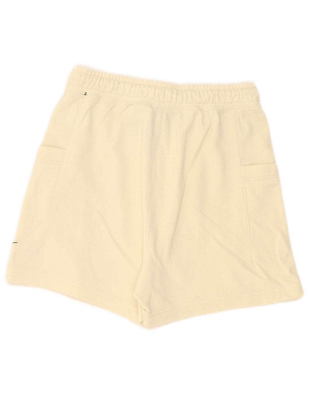 Nike sportsshorts til kvinder UK 8 Små beige bomuld