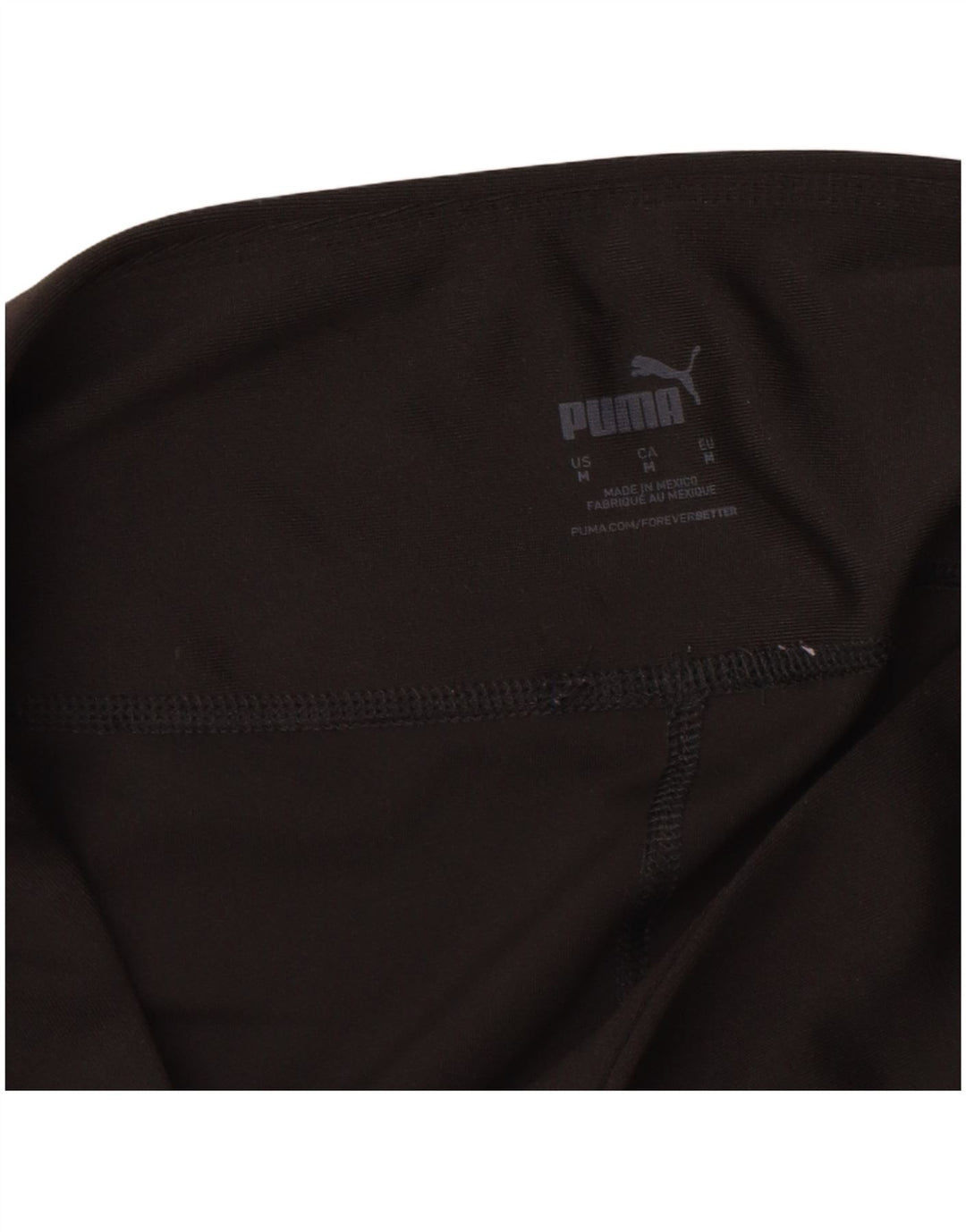 PUMA Grafiske sportsshorts til kvinder UK 12 Medium Sort