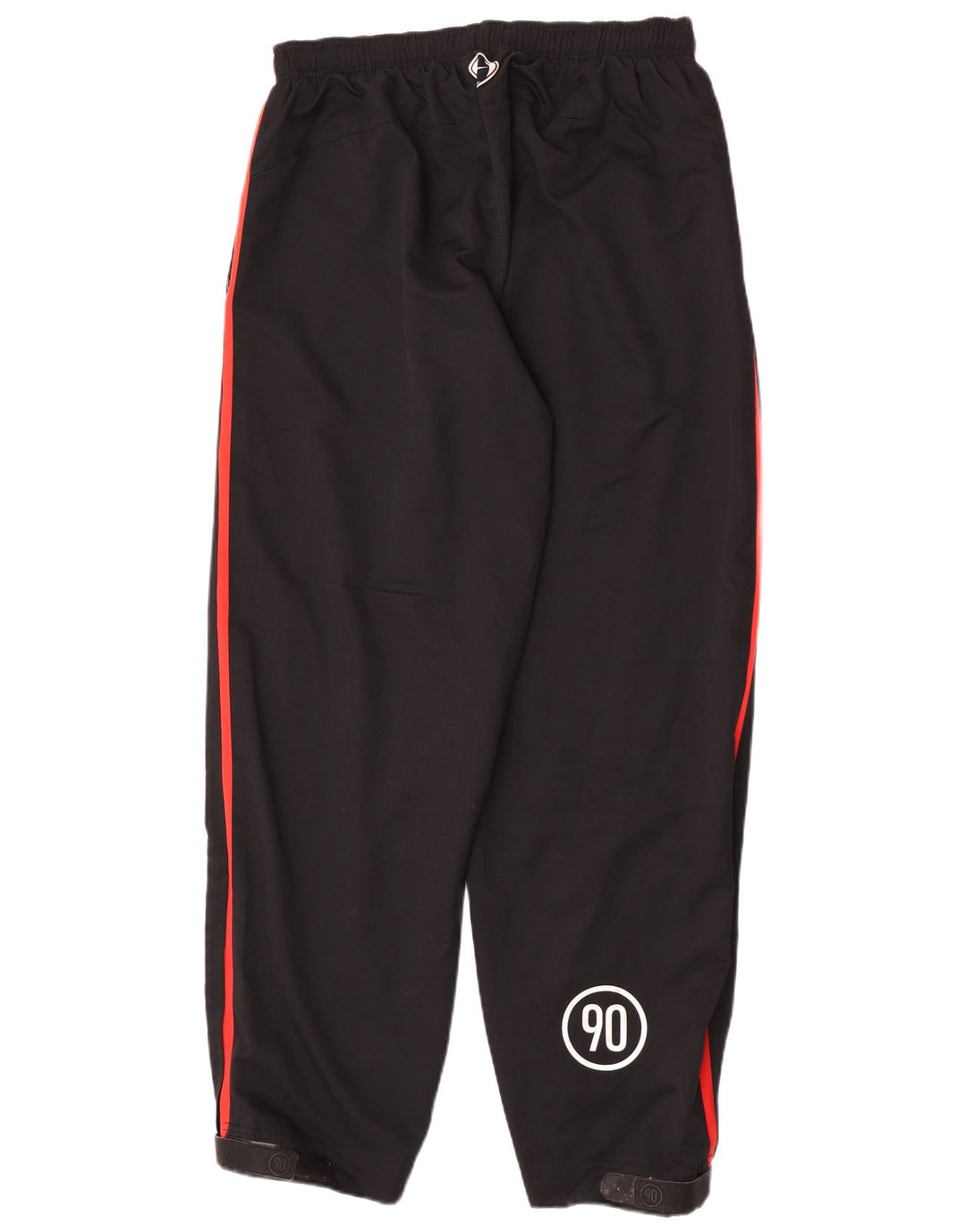 Nike Herre grafiske vindjakkebukser UK 44/46 XL sort polyester